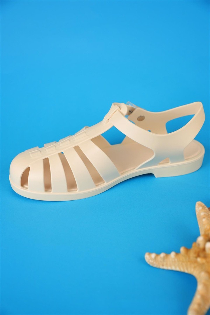 36-40 Numara İgor Biarritz Fildişi Sandalet