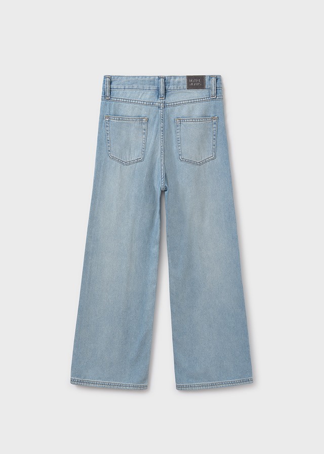 10-16 YAŞ KIZ ÇOCUK MAYORAL DENIM PANTOLON - KOT MAVİSİ