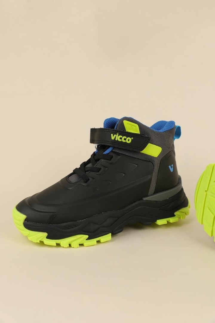 Vicco 31-37 Numara Erkek Çocuk Siyah Renk Agora Trekking Bot