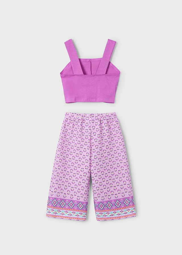 MAYORAL 4-10 YAŞ PEMBE PANTOLONLU TAKIM - PEMBE
