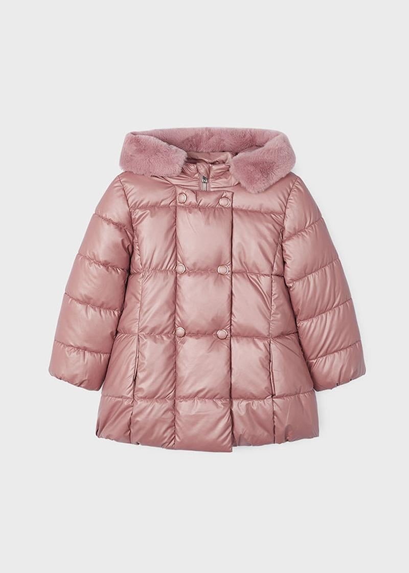 Mayoral 04-09 Yaş Kız Çocuk Pembe Renk Mont