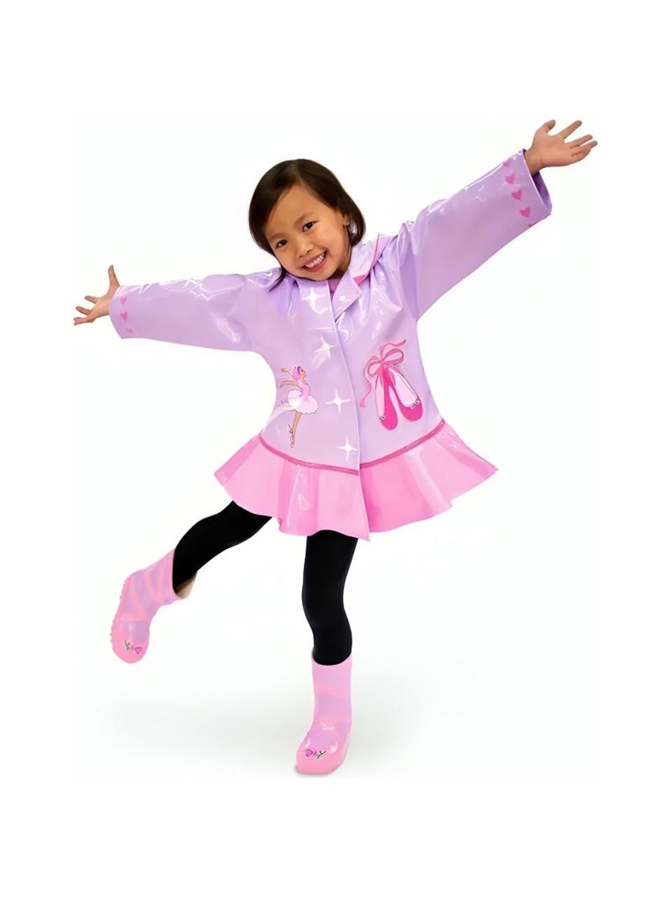 KİDORABLE BALERİN YAĞMUR ÇİZMESİ - PEMBE