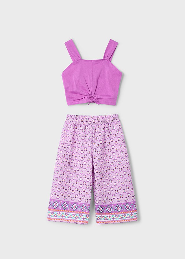 MAYORAL 4-10 YAŞ PEMBE PANTOLONLU TAKIM - PEMBE