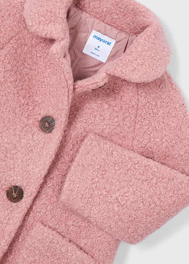MAYORAL 4-10 YAŞ ARASI PARKA MONT - PEMBE