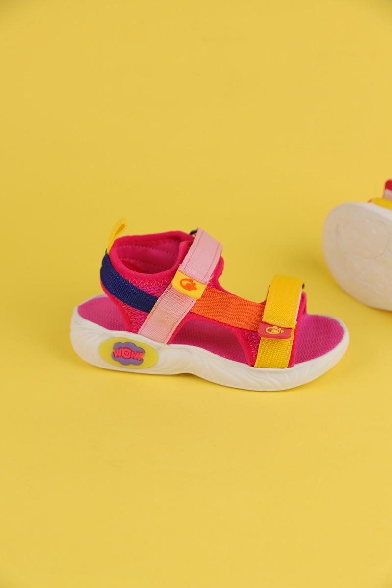 26-30 Numara Kız Çocuk Pembe Renk Dudino Coconut II Işıklı Sandalet