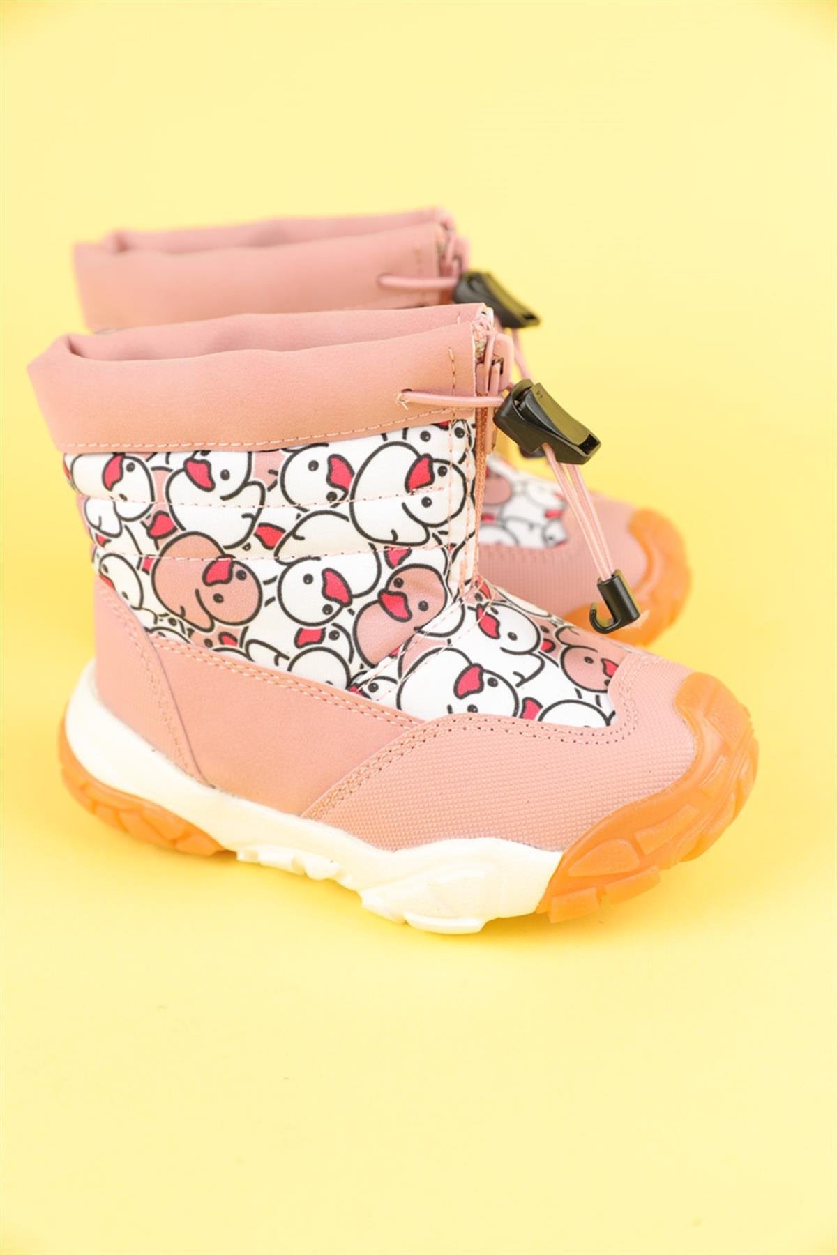 22-30 Numara Kız Çocuk Pembe Renk Vicco Melon Kar Botu