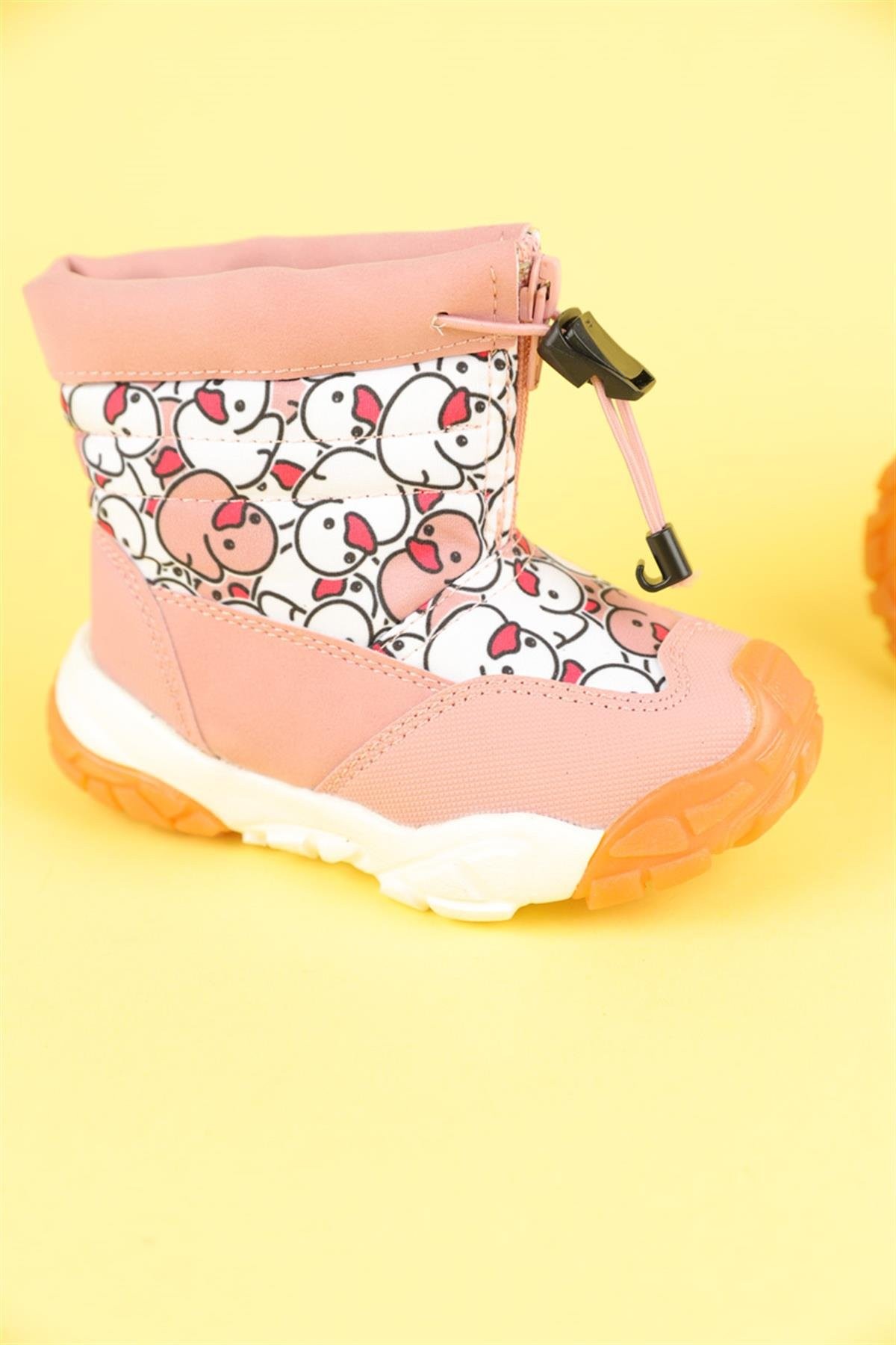 22-30 Numara Kız Çocuk Pembe Renk Vicco Melon Kar Botu