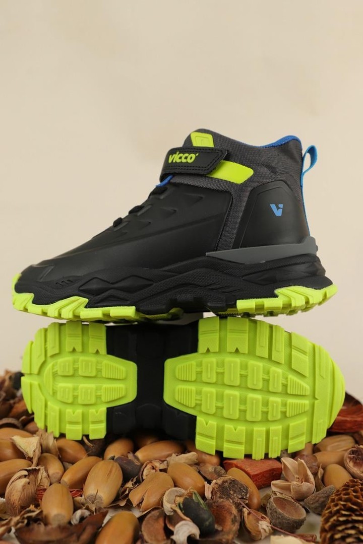 Vicco 31-37 Numara Erkek Çocuk Siyah Renk Agora Trekking Bot