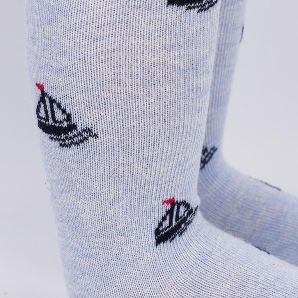 DENİZCİ ERKEK BEBEK KÜLOTLU ÇORAP - MAVİ