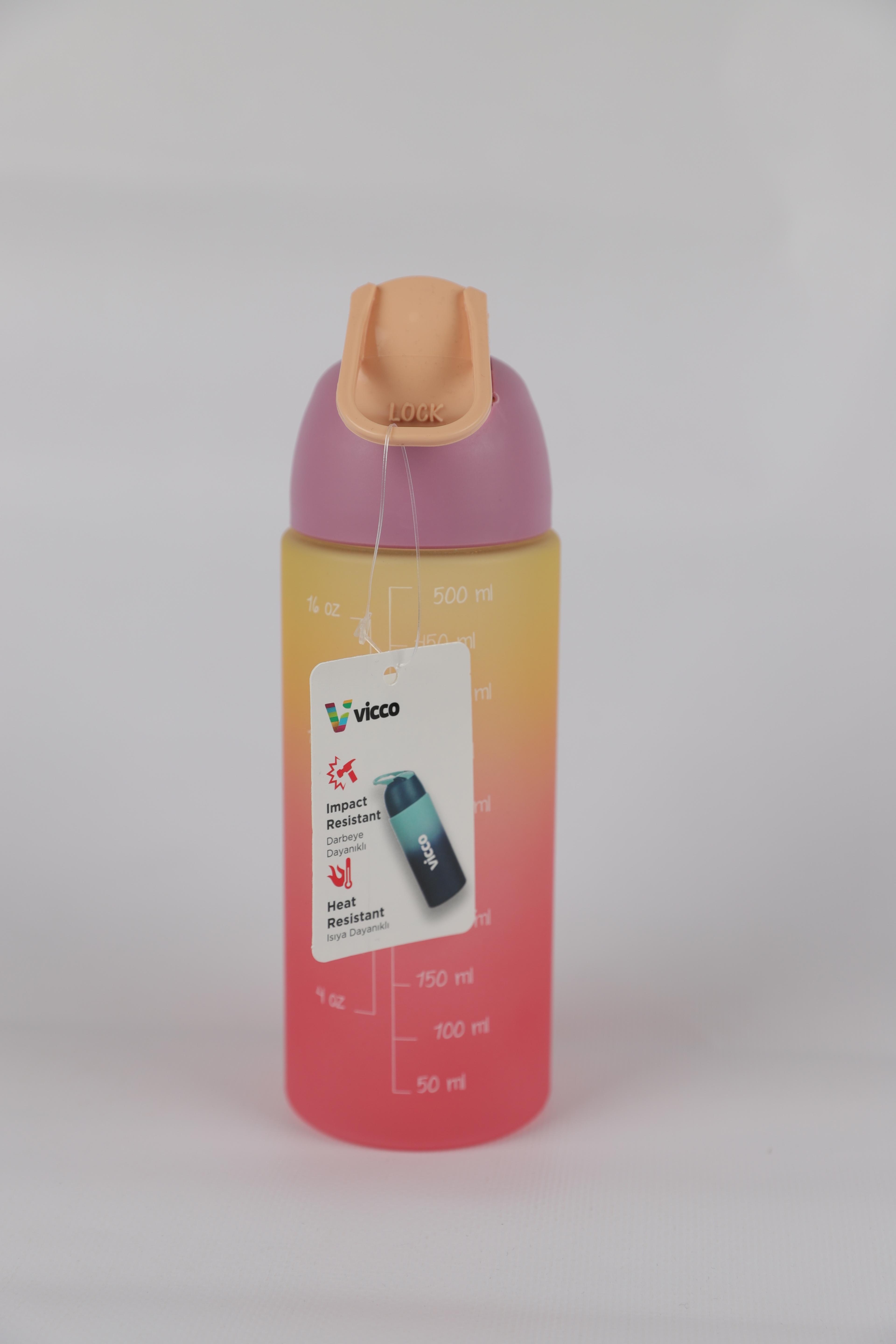 VİCCO OUİCK 500 ML SU MATARASI - PEMBE