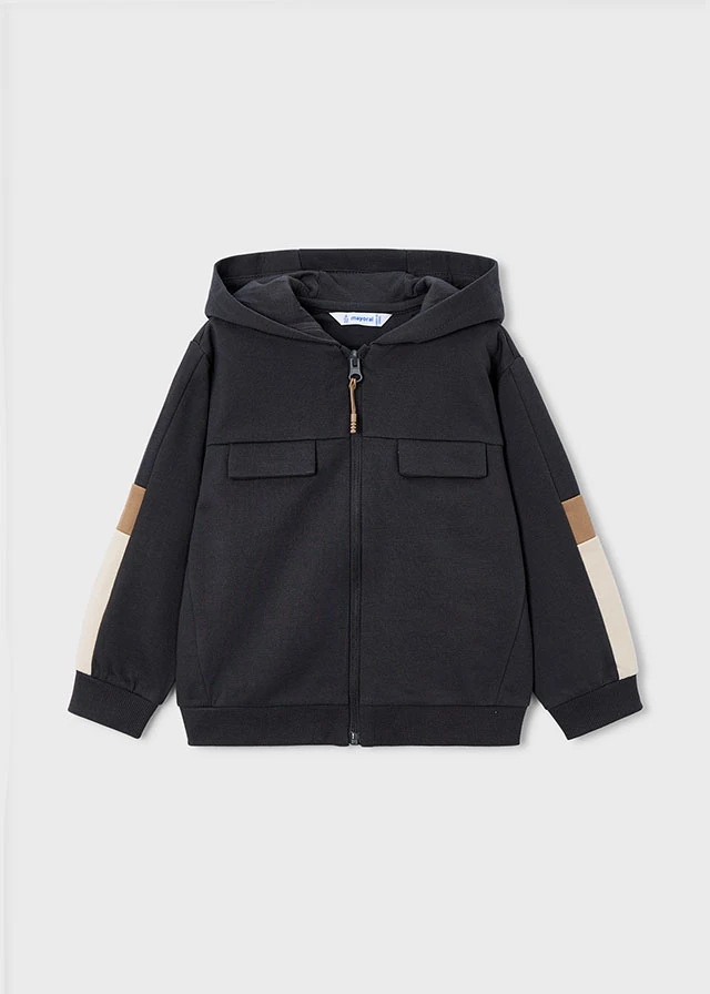 MAYORAL KAPŞONLU FERMUARLI SWEAT HIRKA - LACİVERT