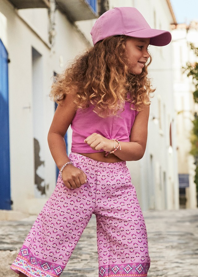 MAYORAL 4-10 YAŞ PEMBE PANTOLONLU TAKIM - PEMBE