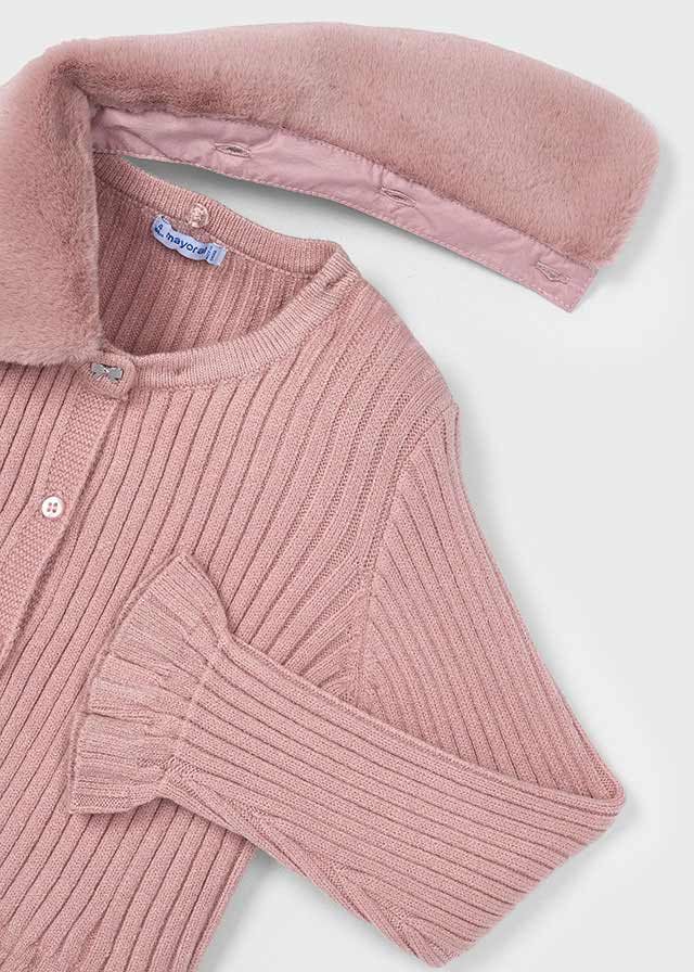 MAYORAL 4-10 YAŞ ARASI ÖRME HIRKA - PEMBE