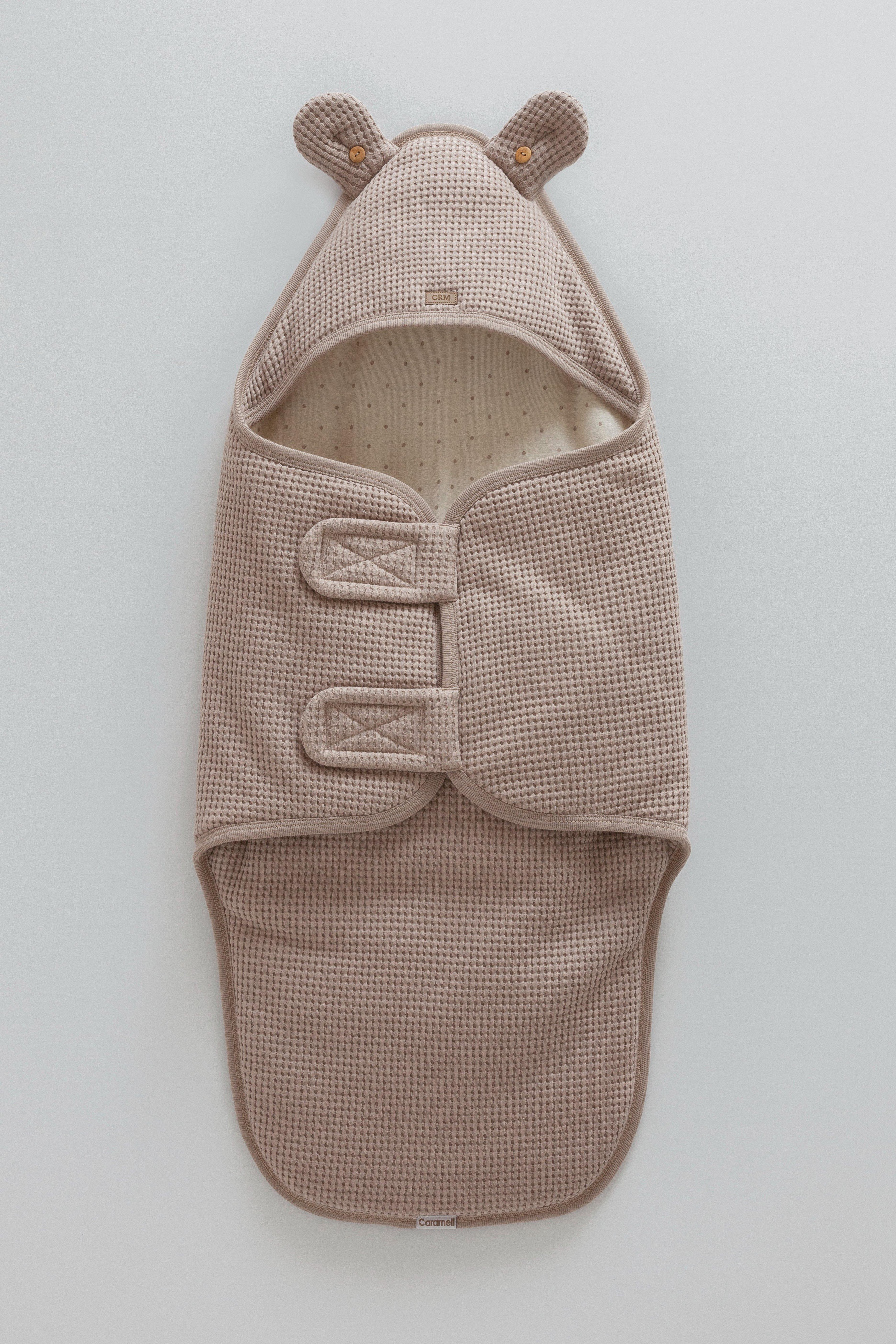 CARAMELL SOFT TEDDY ANA KUCAĞI - KAHVE