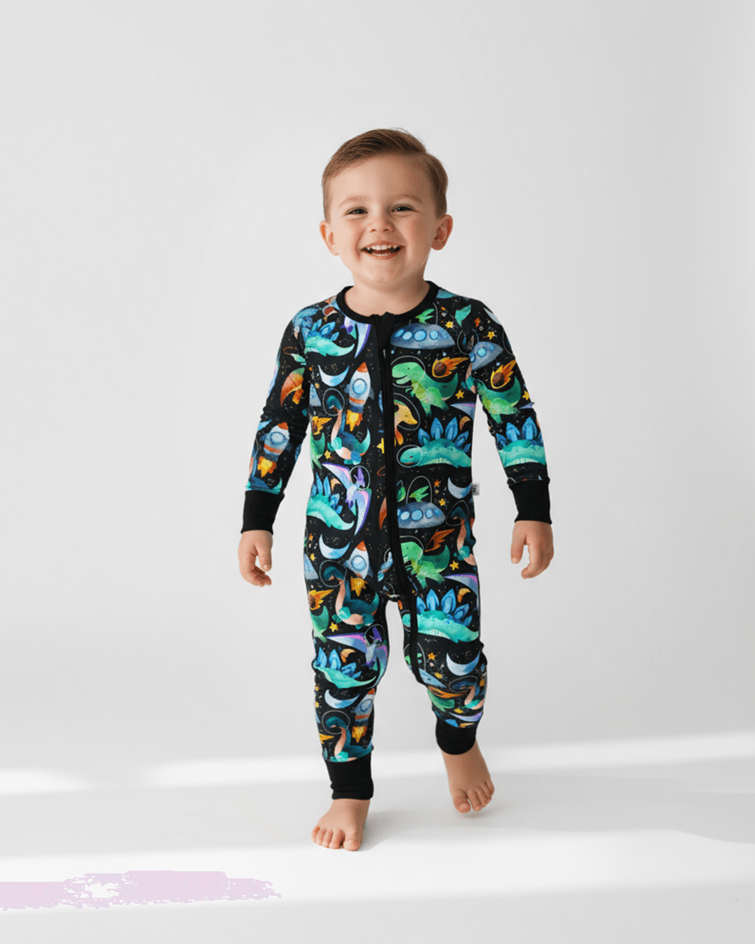 KIDZEE SPACE DİNO ZEE SUİT 1.0 TOG UYKU TULUM (01-03 YAŞ) - ÇOK RENKLİ