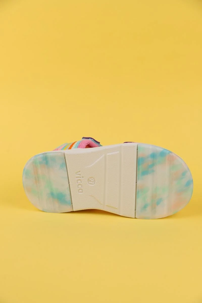 26-30 Numara Kız Çocuk Pembe Renk Vicco Flow II Sandalet