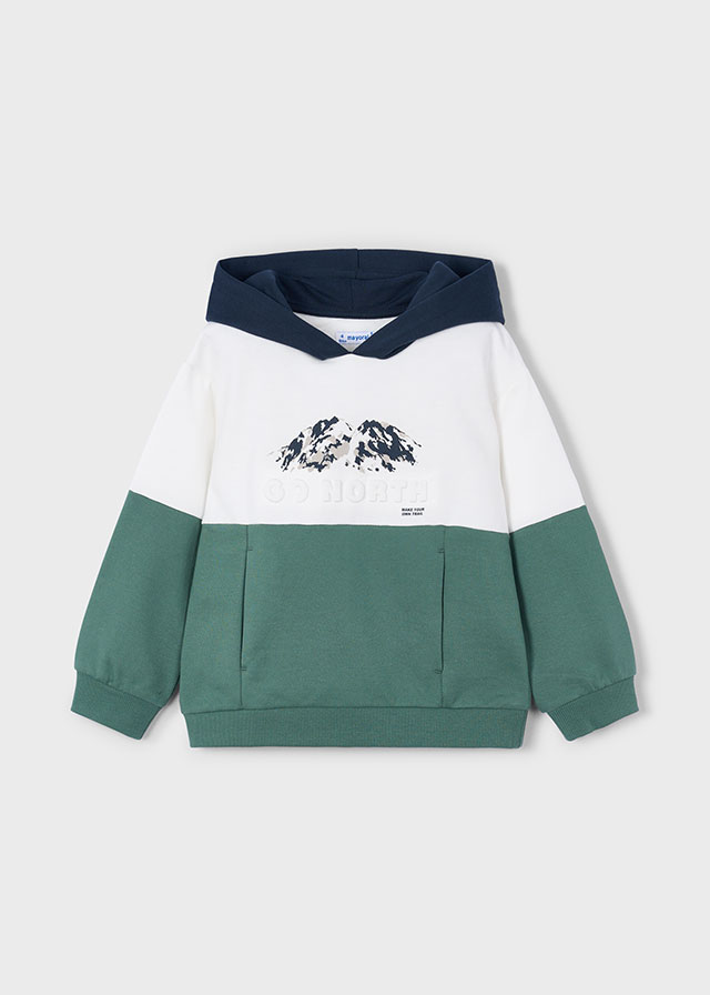 Mayoral 4-10 Yaş Erkek Çocuk 3'lü Eşofman Takımı – Kapüşonlu Sweatshirt ve 2 Adet Eşofman Altı