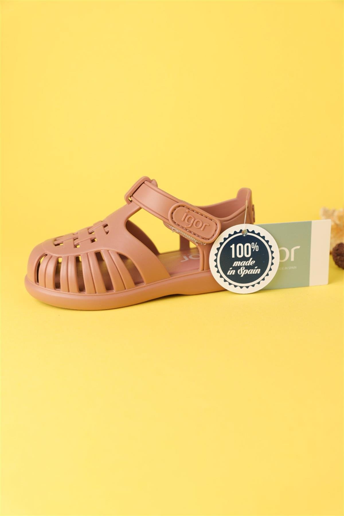 22 - 27 Numara İgor Tobby Solid Rose Sandalet