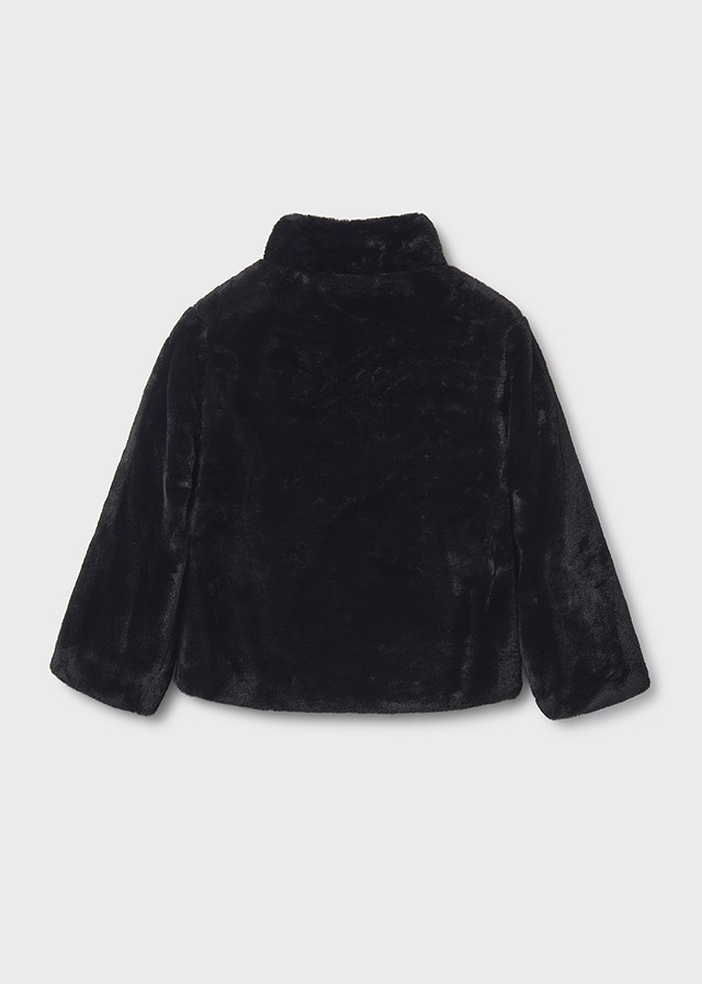 MAYORAL 10-16 YAŞ ARASI TÜYLÜ MONT - SİYAH