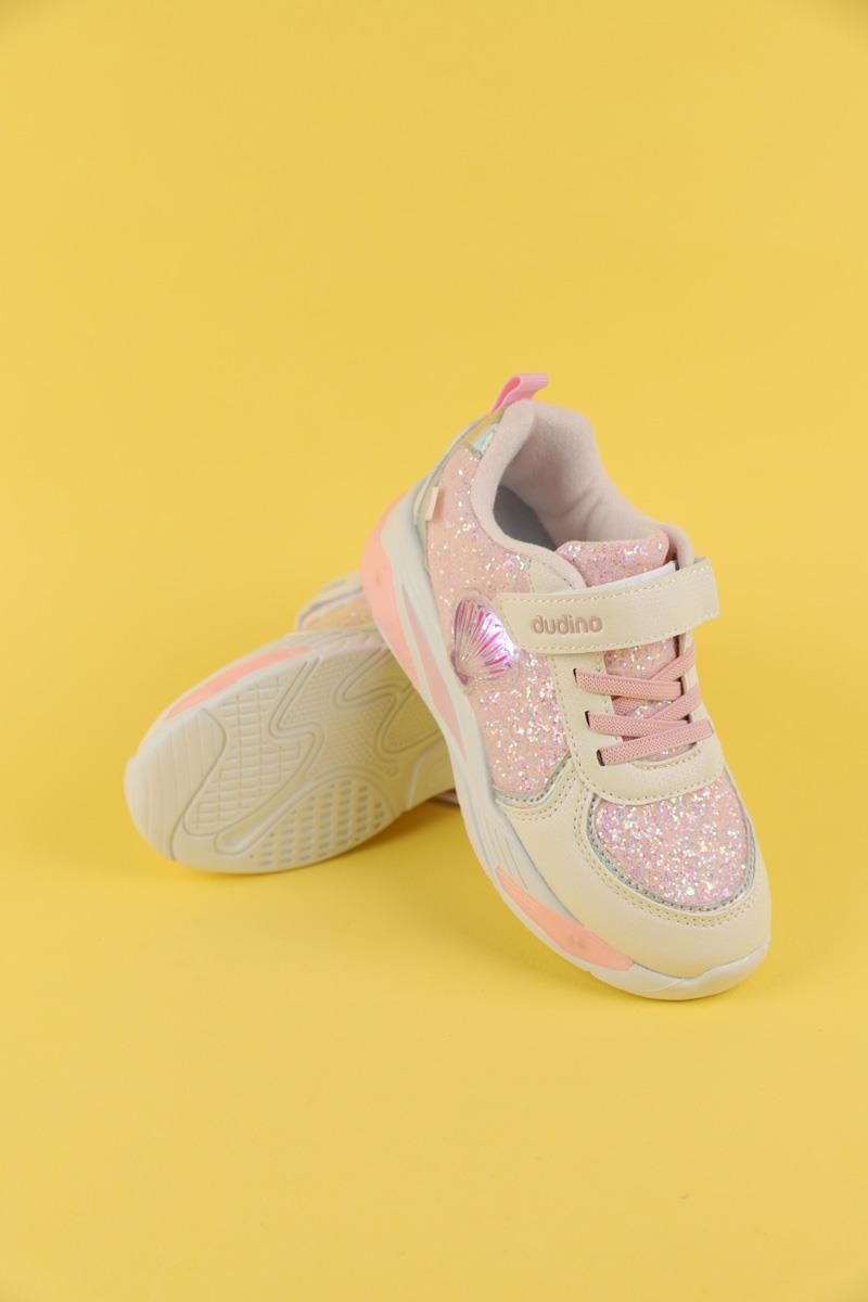 22-31 Numara Kız Çocuk Pembe Renk Dudino Wonder Shell Spor Ayakkabıı