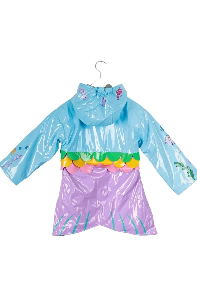 KİDORABLE DENİZ KIZI ÇOCUK YAĞMURLUK - MOR