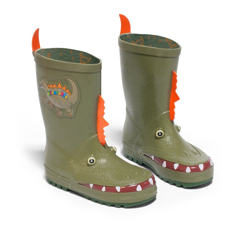 KİDORABLE DİNAZOR YAĞMUR ÇİZMESİ - HAKİ