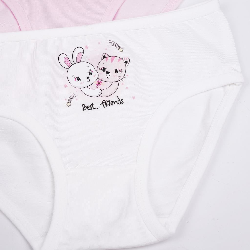 BEBİŞKO KIZ ÇOCUK 3 LÜ SLİP SET - ÇOK RENKLİ