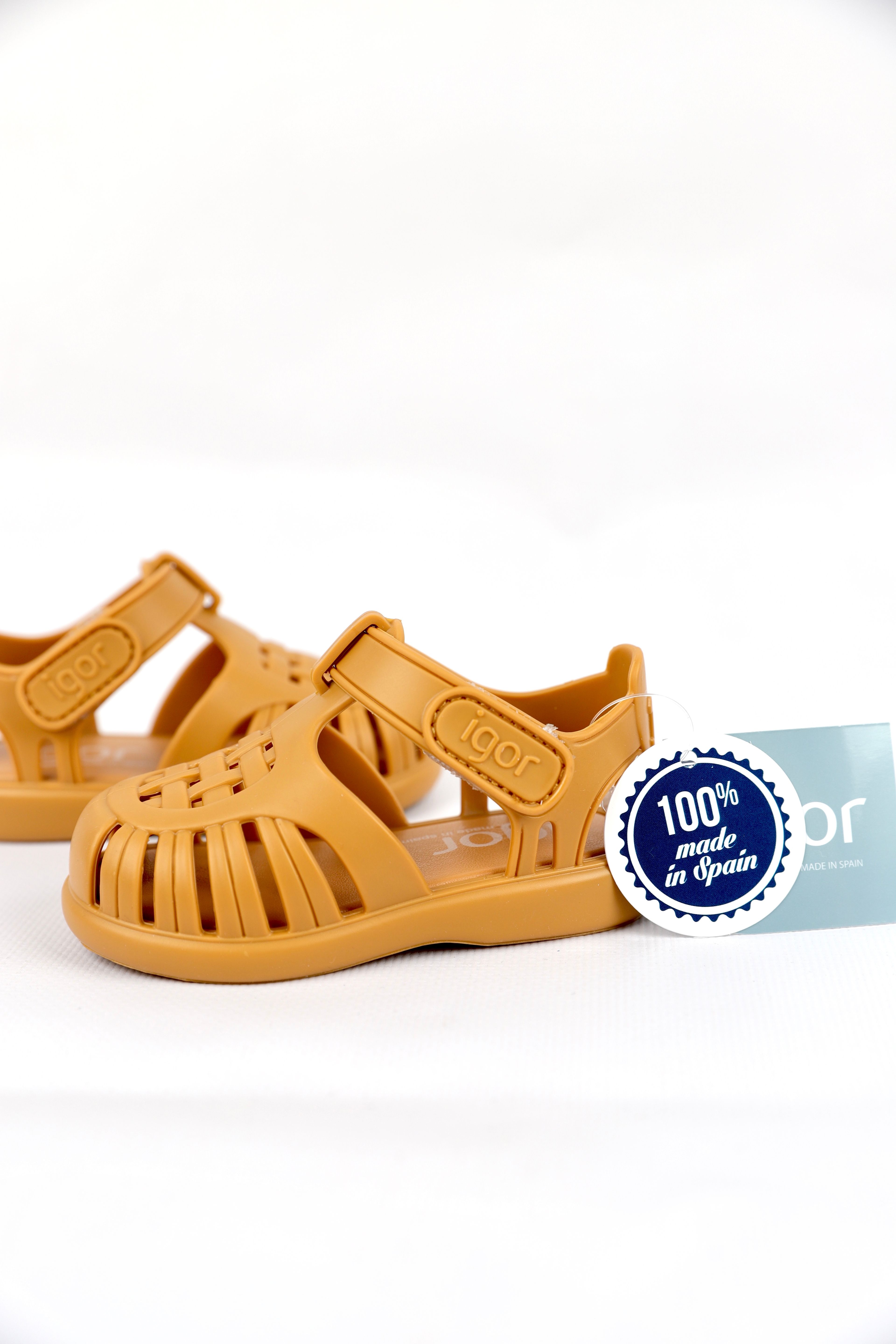 İGOR TOBBY SOLİD SANDALET - HARDAL