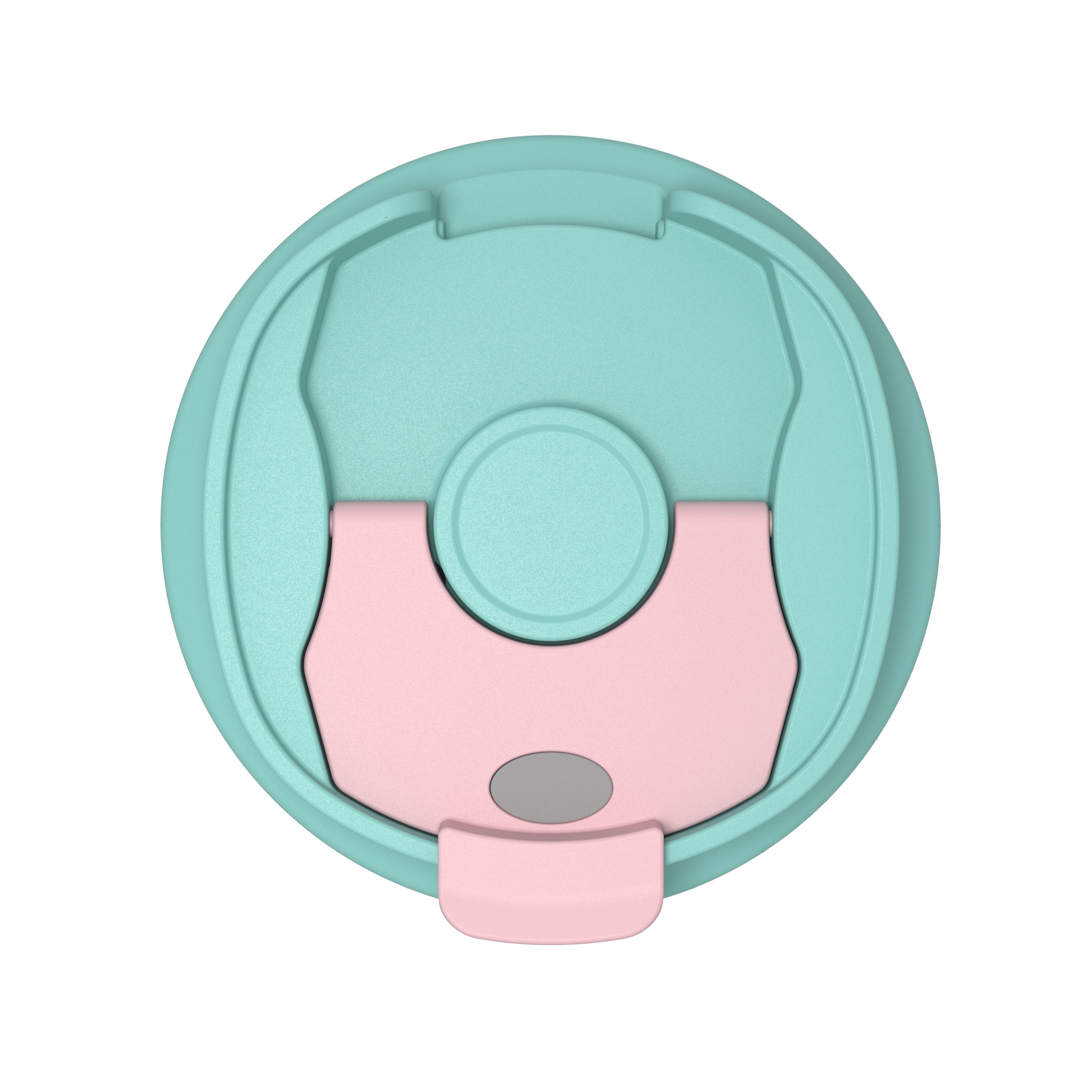 COOL BOTTLES ISLAND SERİSİ PARADISE TUMBLER - IBIZA ÇELİK SULUK - 350 ML - PEMBE & MİNT YEŞİLİ KAPAK