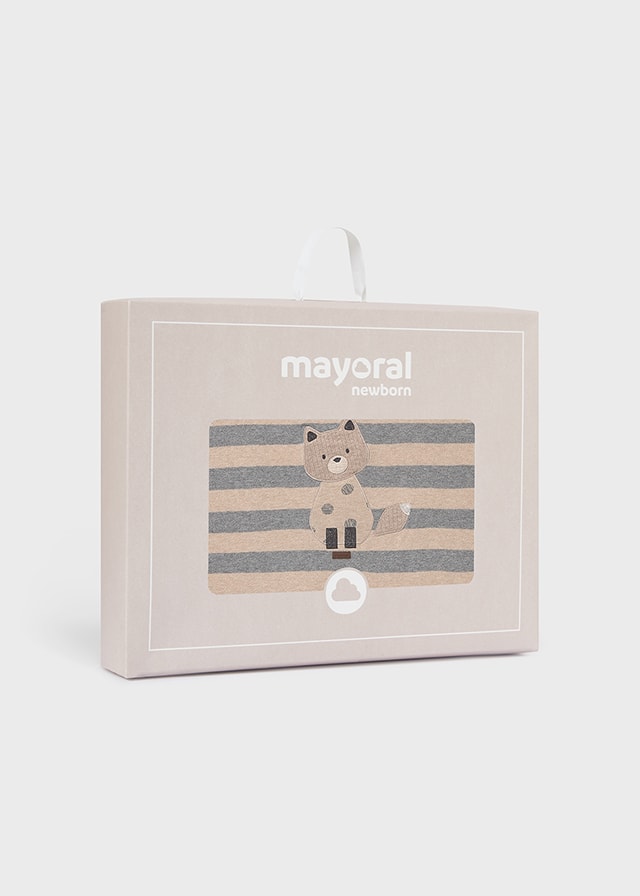 MAYORAL ÇİZGİLİ BATTANİYE - KAHVE