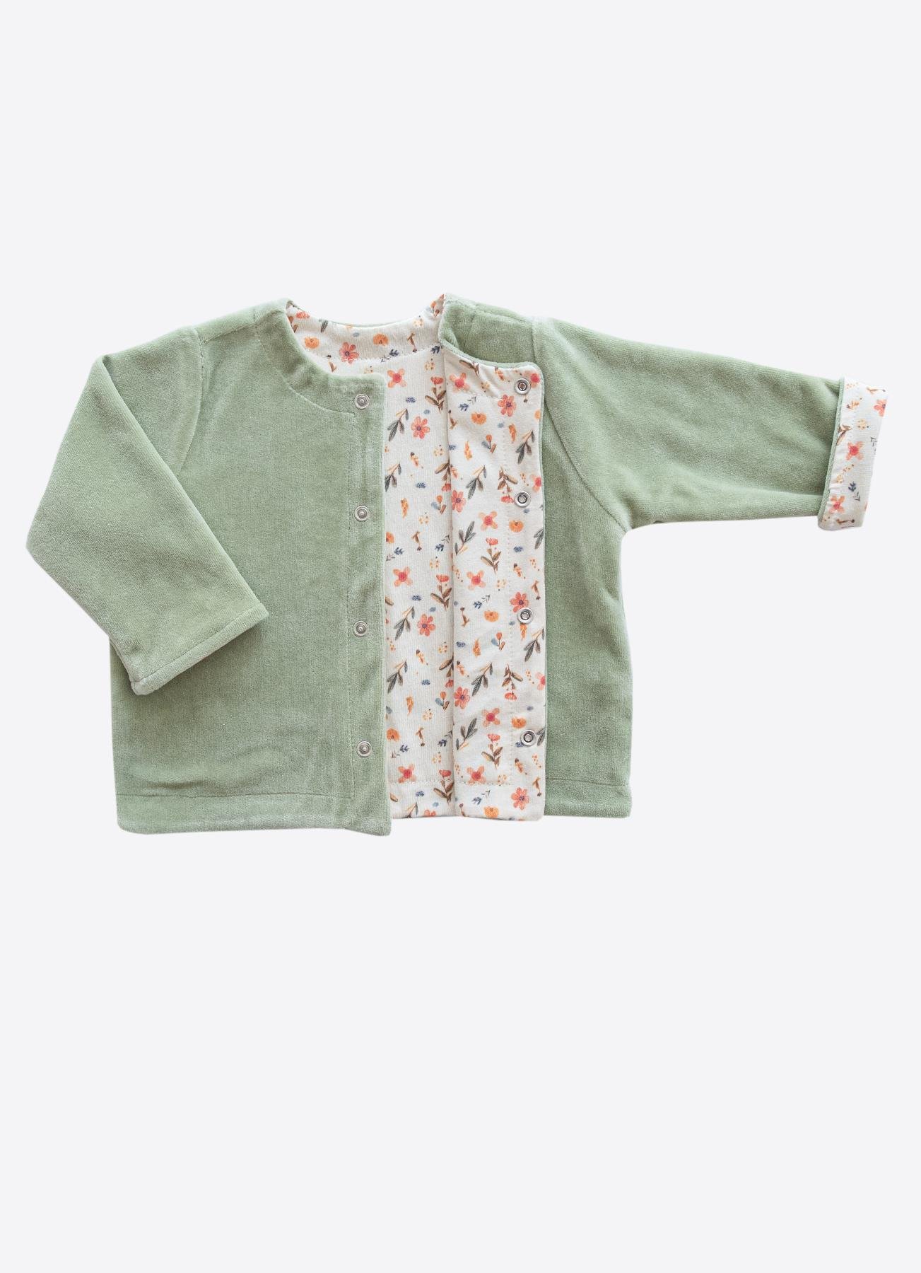 KİTTİKATE 0-18 AY ARASI ORGANİK PAMUK ELLA 3'LÜ TAKIM - YEŞİL