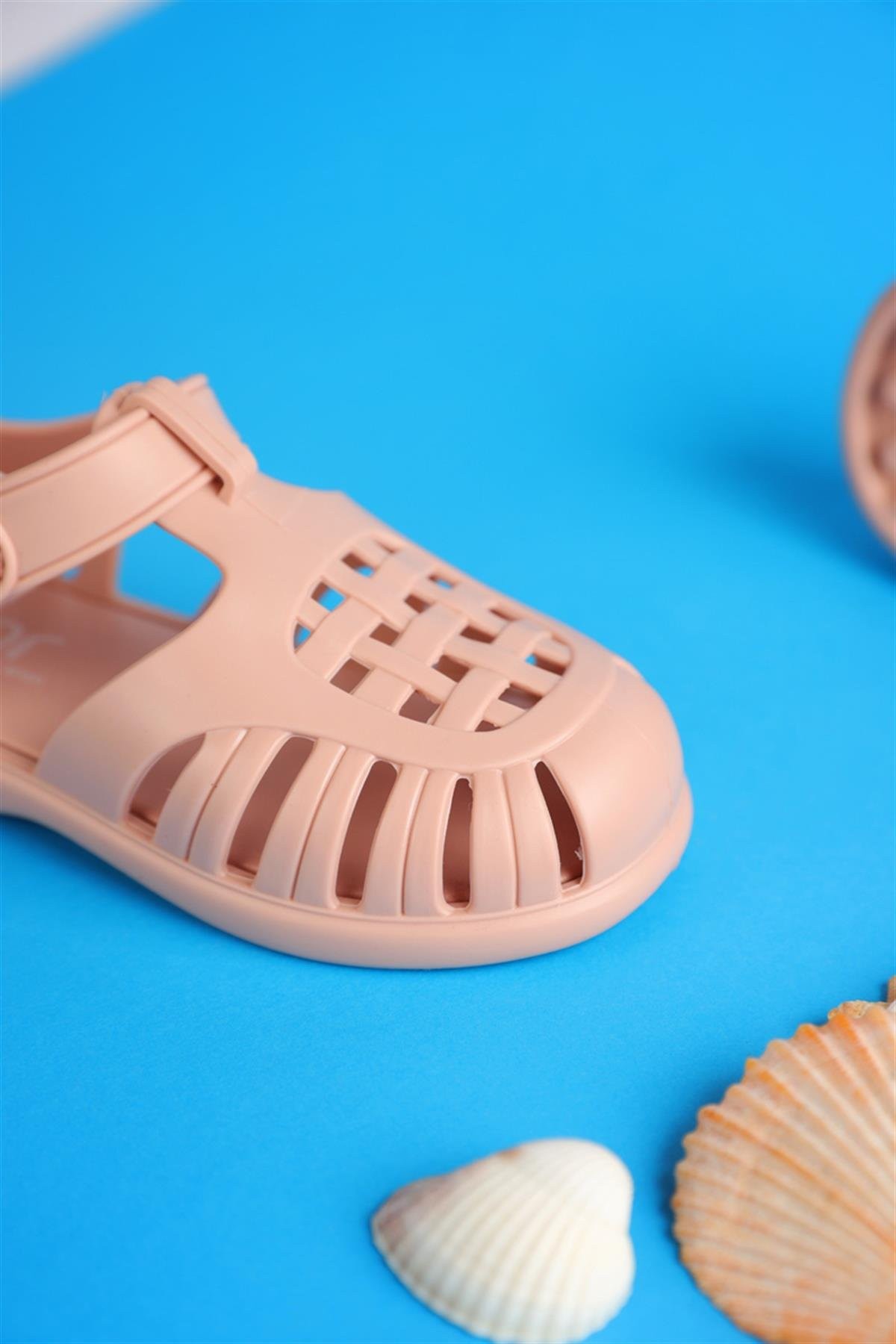 19 - 29 Numara İgor Tobby Solid Nude Sandalet