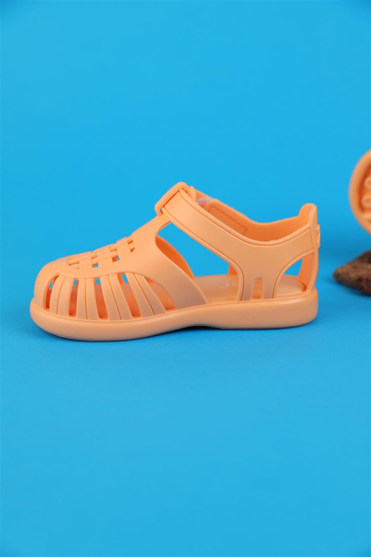 22 - 27 Numara İgor Tobby Solid Kayısı Sandalet