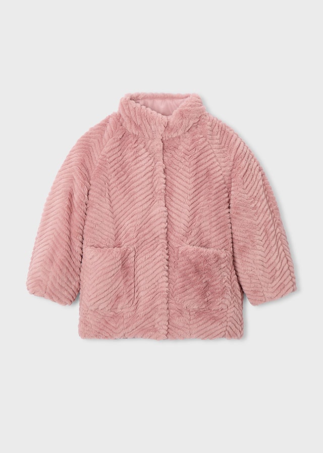 MAYORAL 4-10 YAŞ ARASI TÜYLÜ MONT - PEMBE