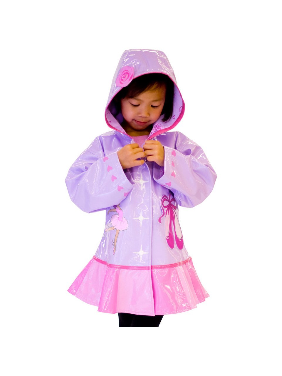 KİDORABLE BALERİN ÇOCUK YAĞMURLUK - LİLA
