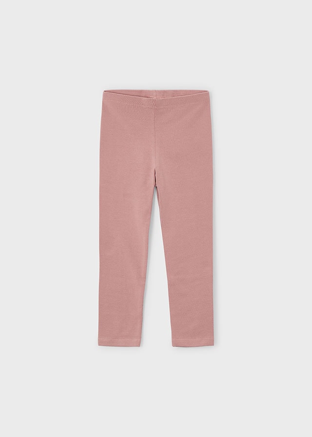 Mayoral 4-10 Yaş Kız Çocuk Bej Renk Çiçek ve Kız Baskılı Pamuklu Sweat, Pembe ve Gri Taytlı 3’lü Takım