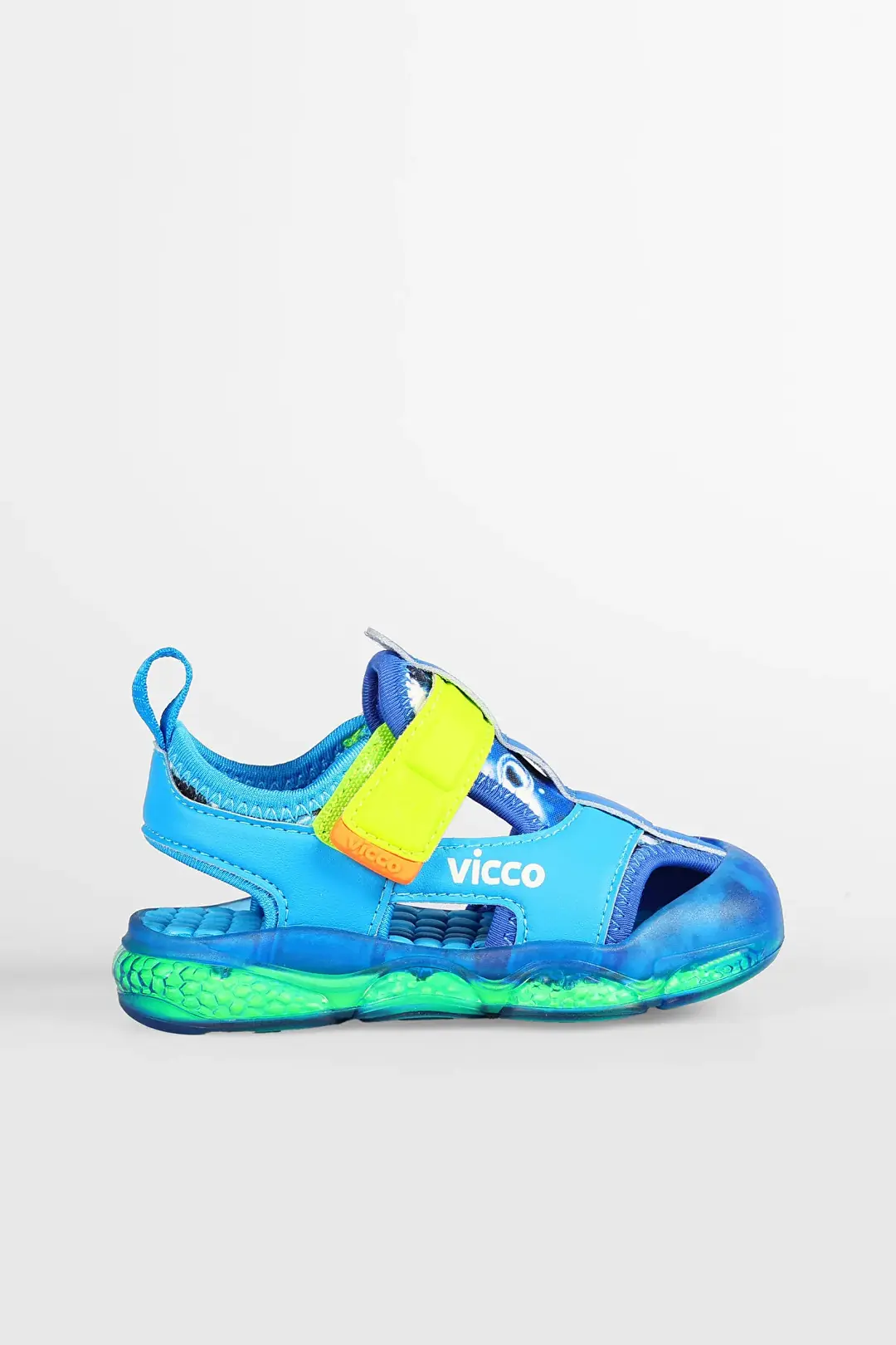 19-21 NUMARA ARASI VİCCO IŞIKLI LİVE SANDALET - SAKS - Ugly Duck Kids
