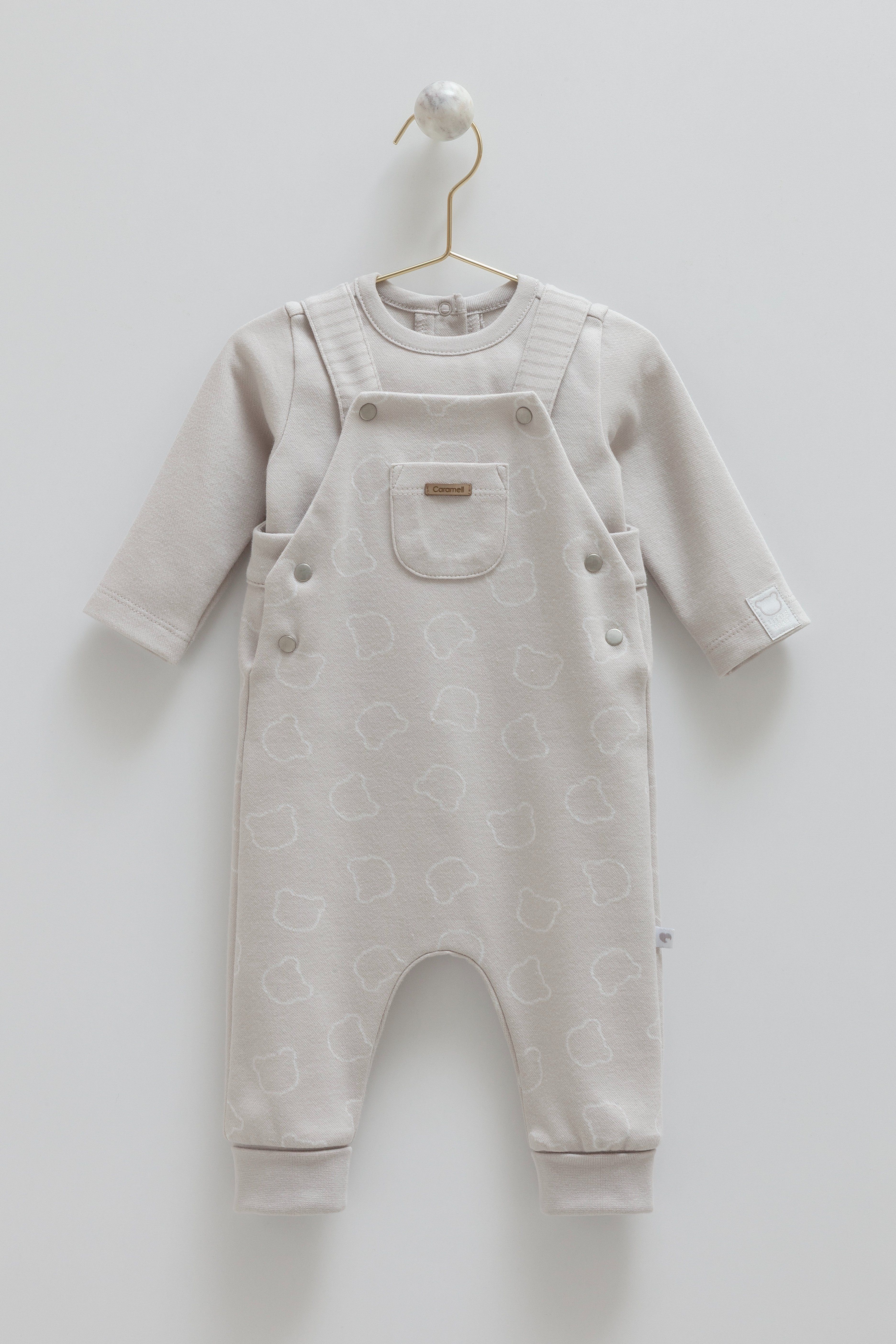 CARAMELL BEAR SALOPET - GRİ