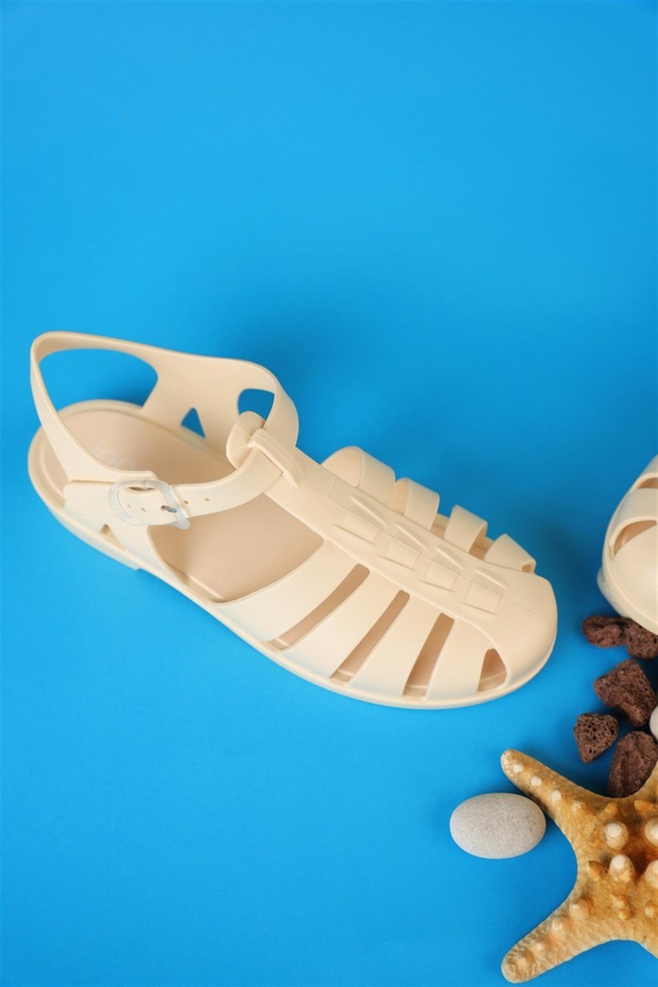 36-40 Numara İgor Biarritz Fildişi Sandalet