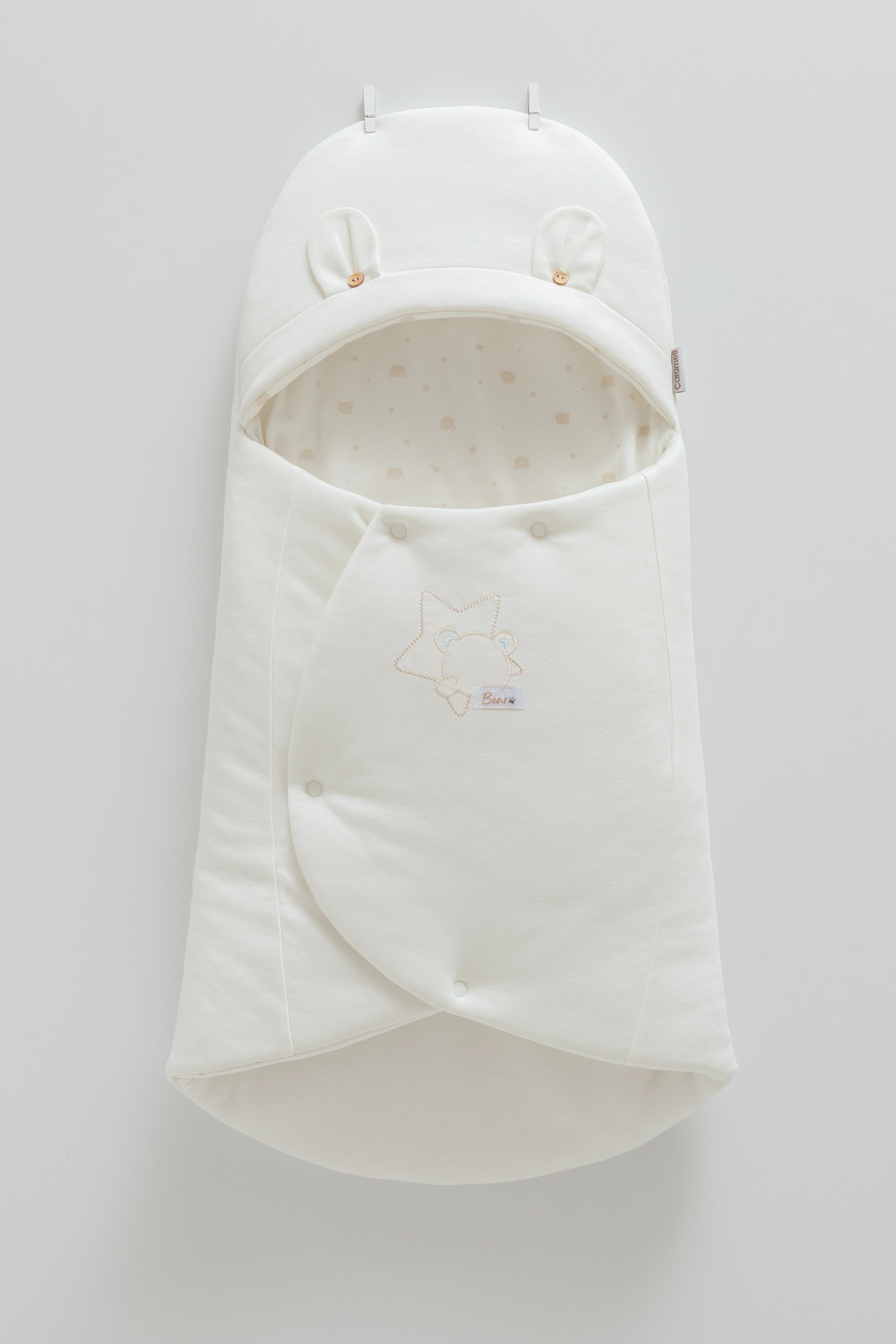CARAMELL CUTE BEAR ANA KUCAĞI - EKRU