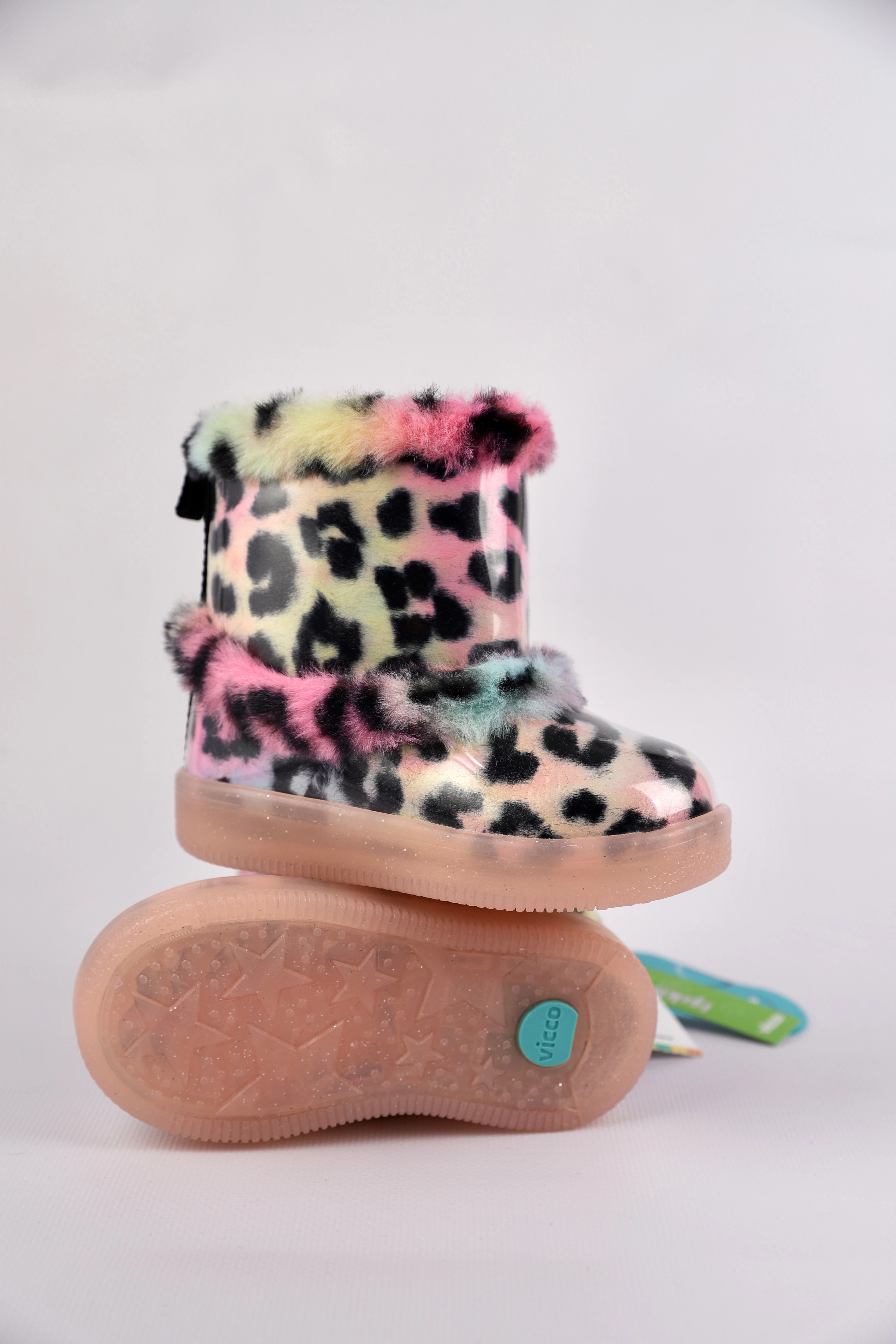 VİCCO PELİ 22-25 NUMARA ARASI IŞIKLI BOT - SİYAH