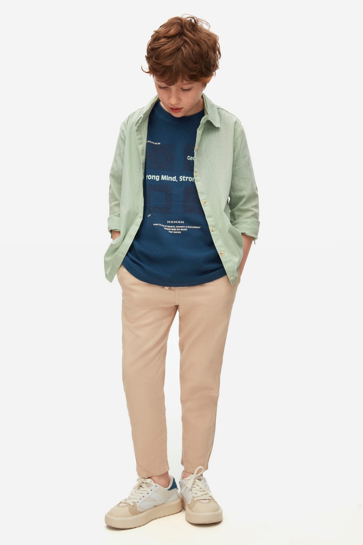 08-14 YAŞ ERKEK ÇOCUK CAMEL EPİC PANTOLON - CAMEL