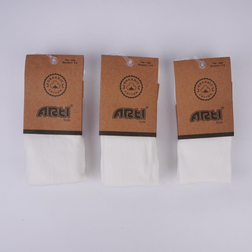 NİHLE KIZ KÜLOTLU ÇORAP - KREM