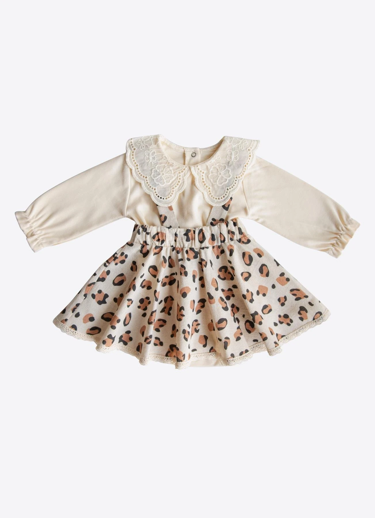 KİTİKATE 3-12 AY ARASI ORGANİK LANA İKİLİ TAKIM - BEJ