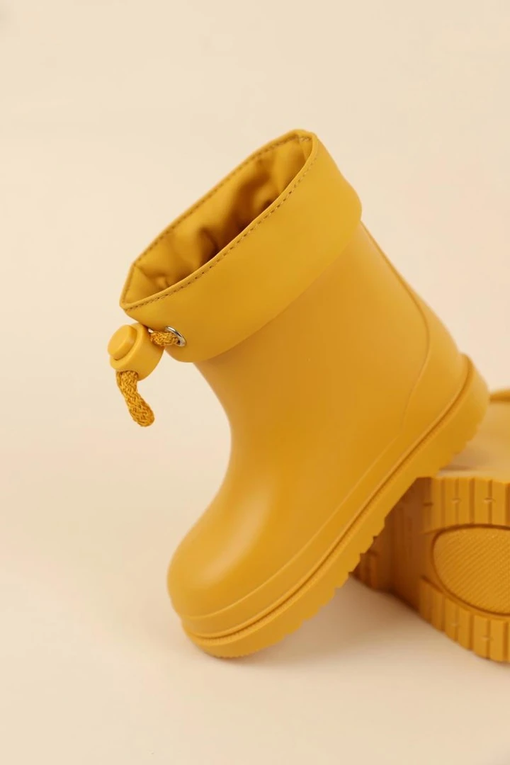 22-30 Numara İgor Unisex Sarı Renk Bımbı Euri Yağmur Çizmesi