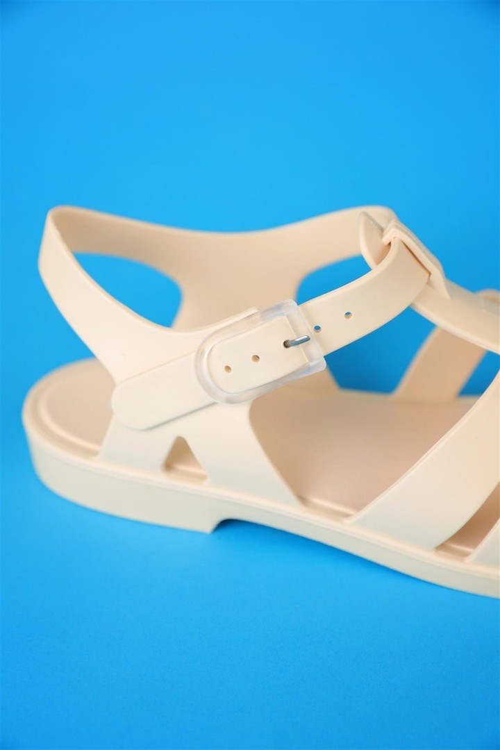 36-40 Numara İgor Biarritz Fildişi Sandalet