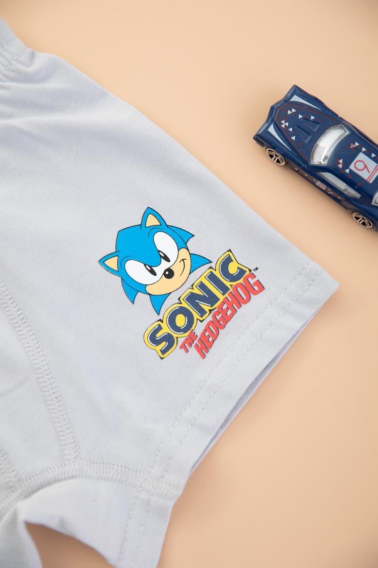 SONIC LİSANSLI 2 Lİ BOXER - ÇOK RENKLİ