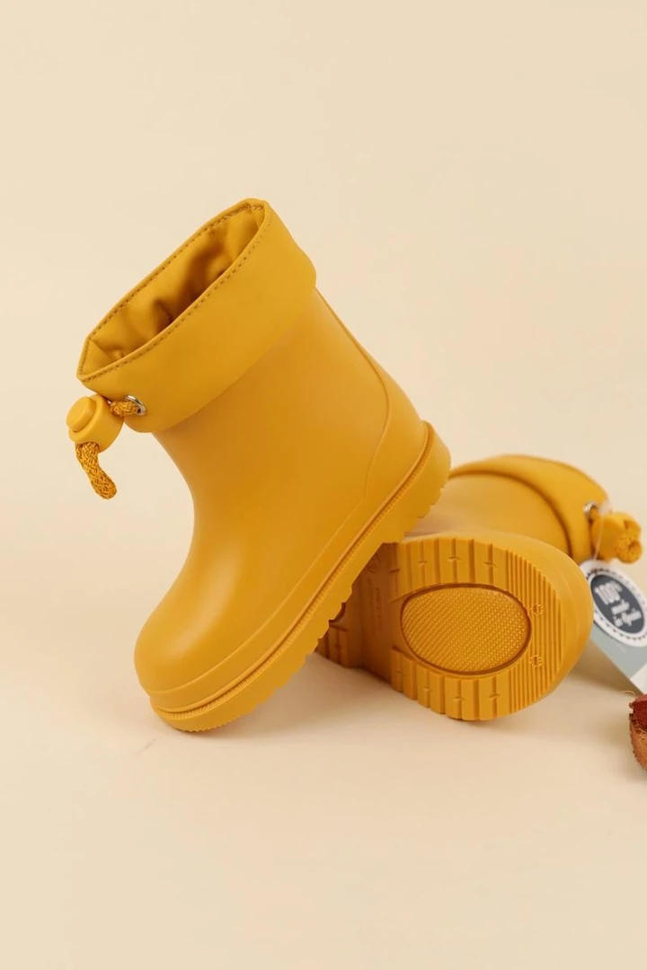 22-30 Numara İgor Unisex Sarı Renk Bımbı Euri Yağmur Çizmesi