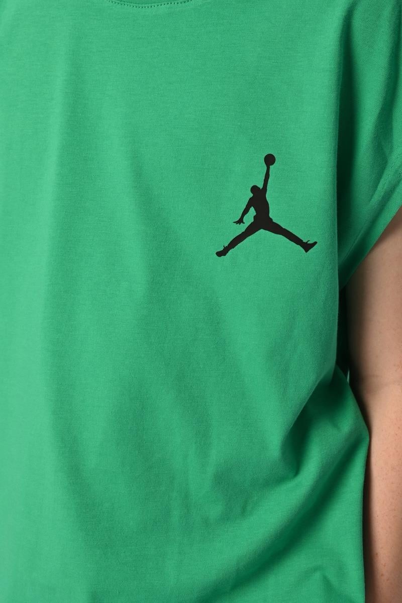09-15 Yaş Erkek Çocuk Yeşil Renk Kolsuz T-Shirt