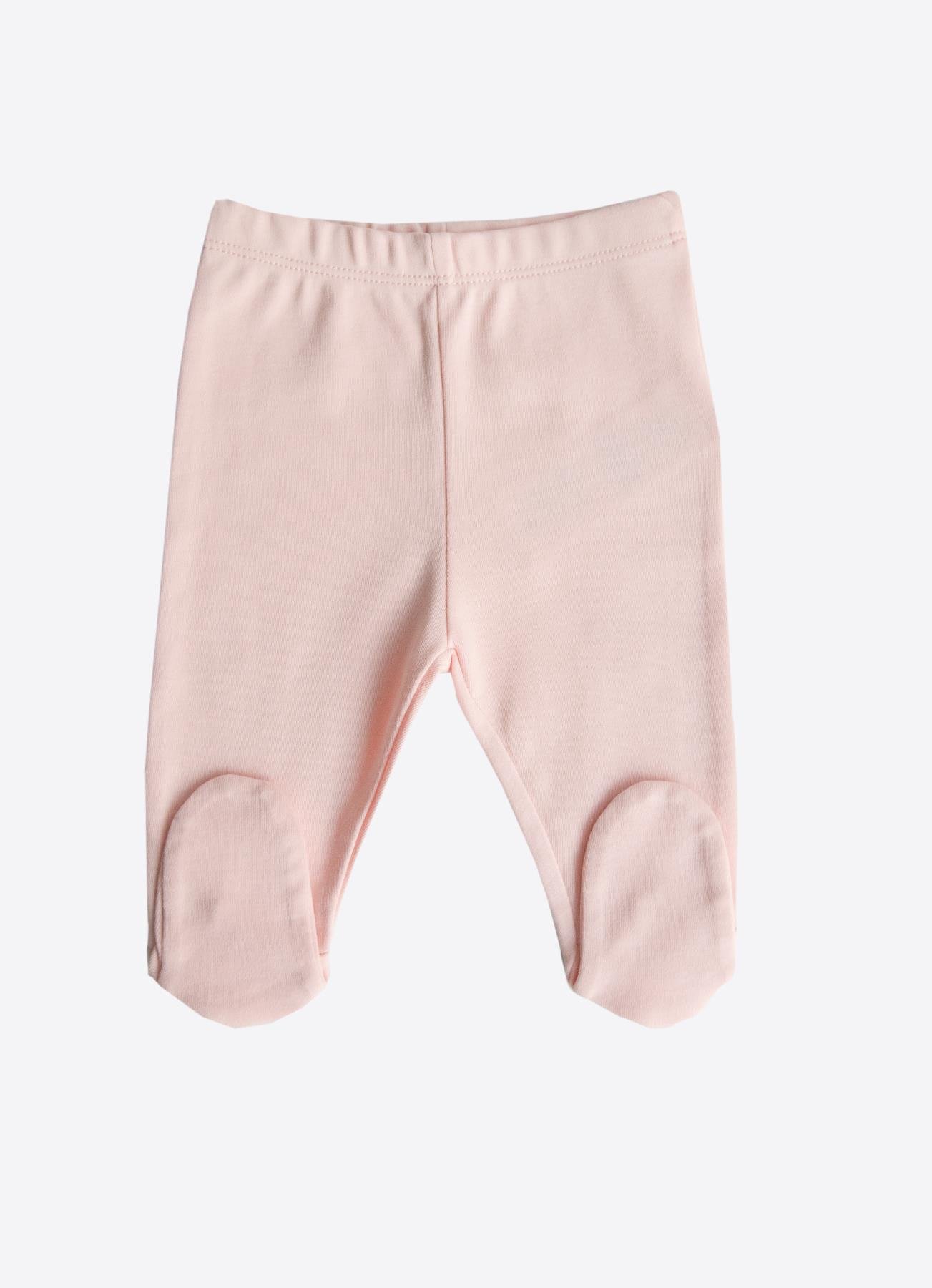 KİTİKATE 0-6 AY ARASI ORGANİK PAMUK SWAN İKİLİ TAKIM - PEMBE